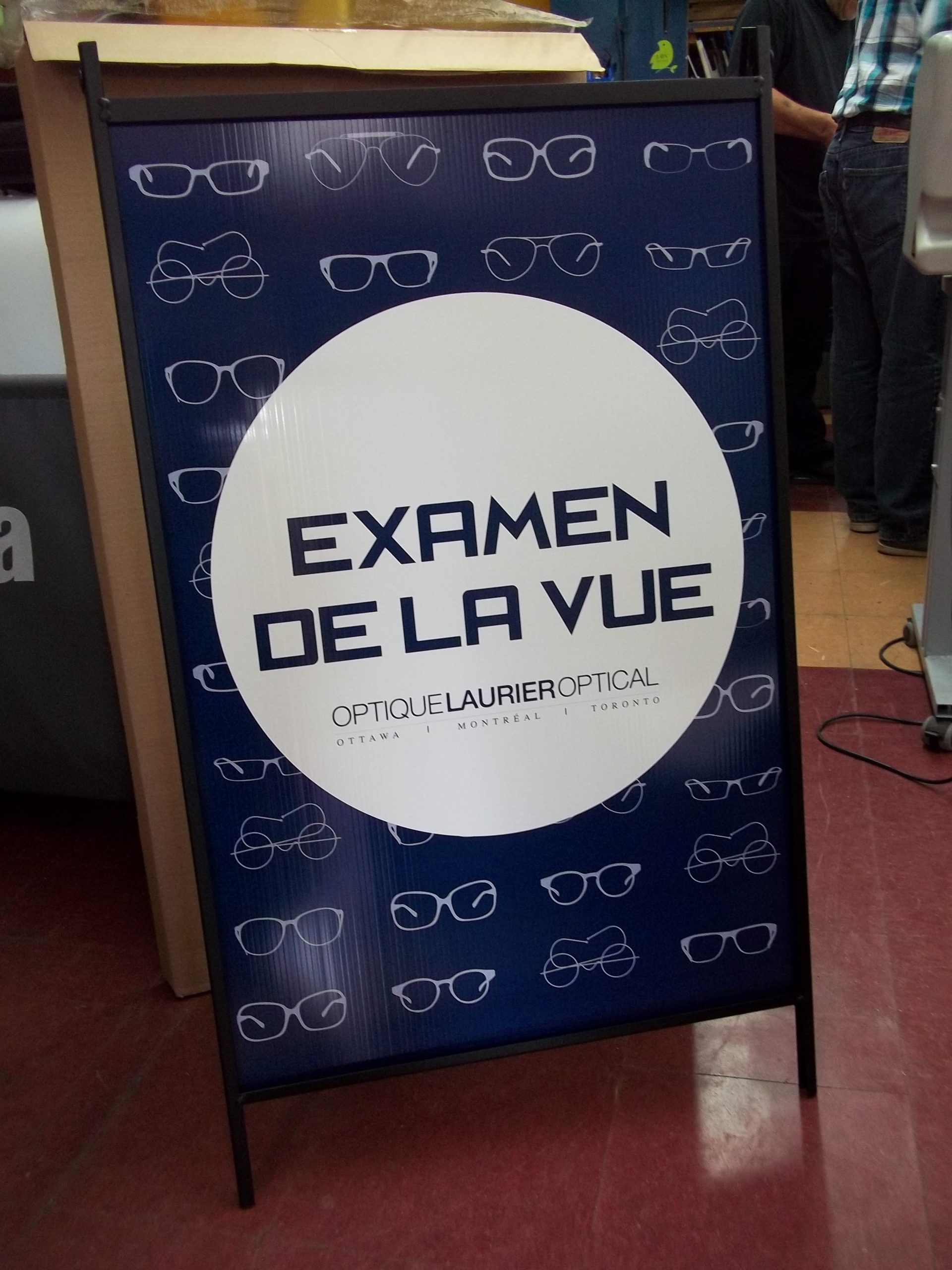 Metal sandwich board 24''x36''