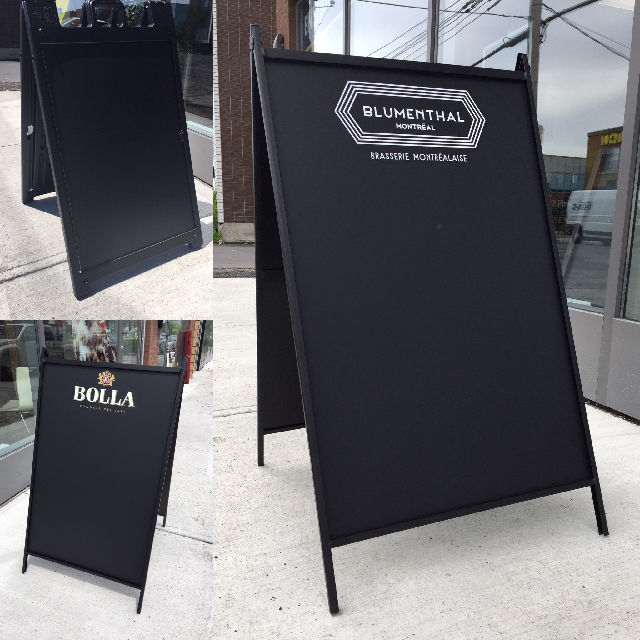 Metal sandwich board 24''x36''