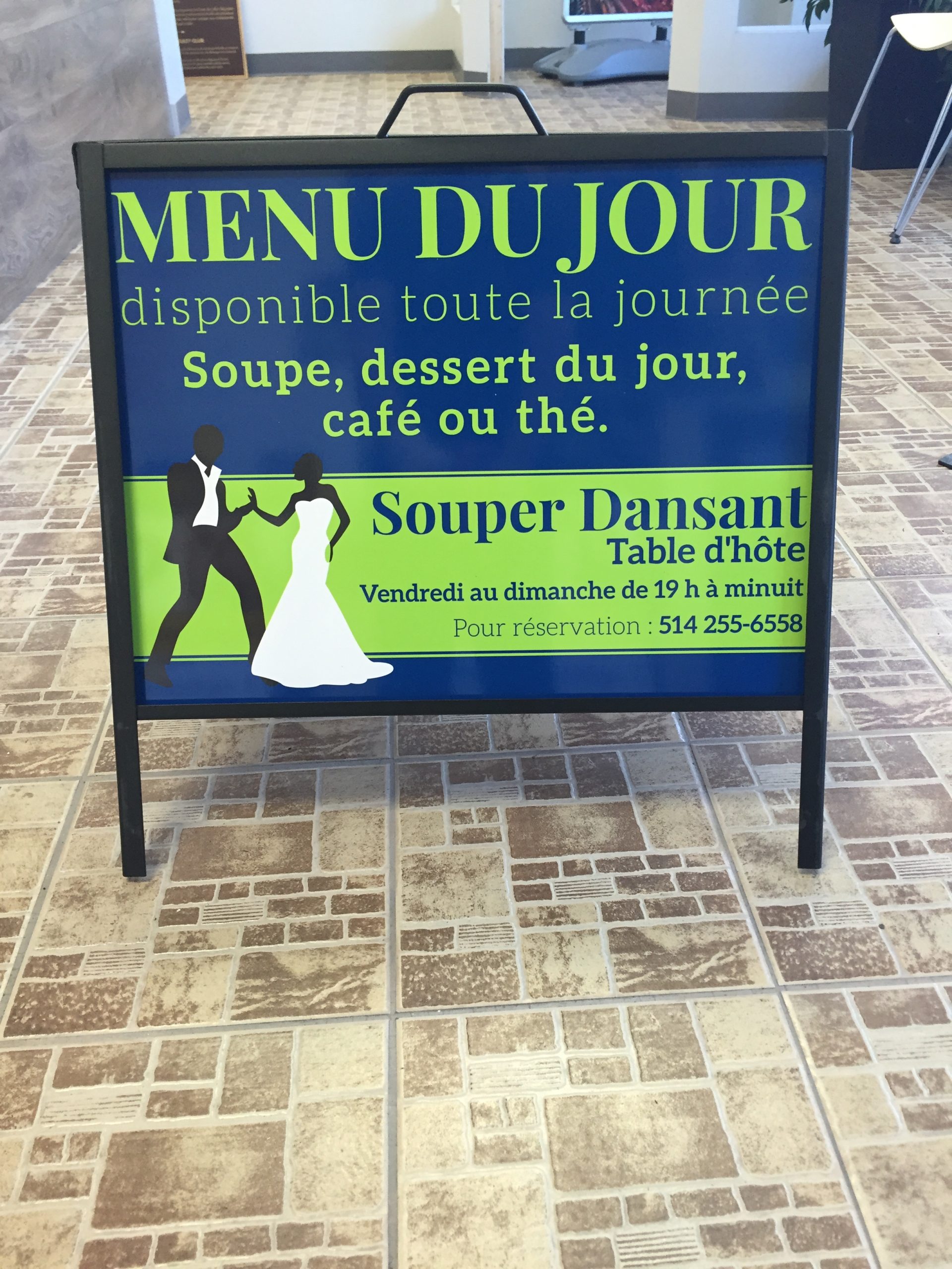 Metal sandwich board 24″x18″