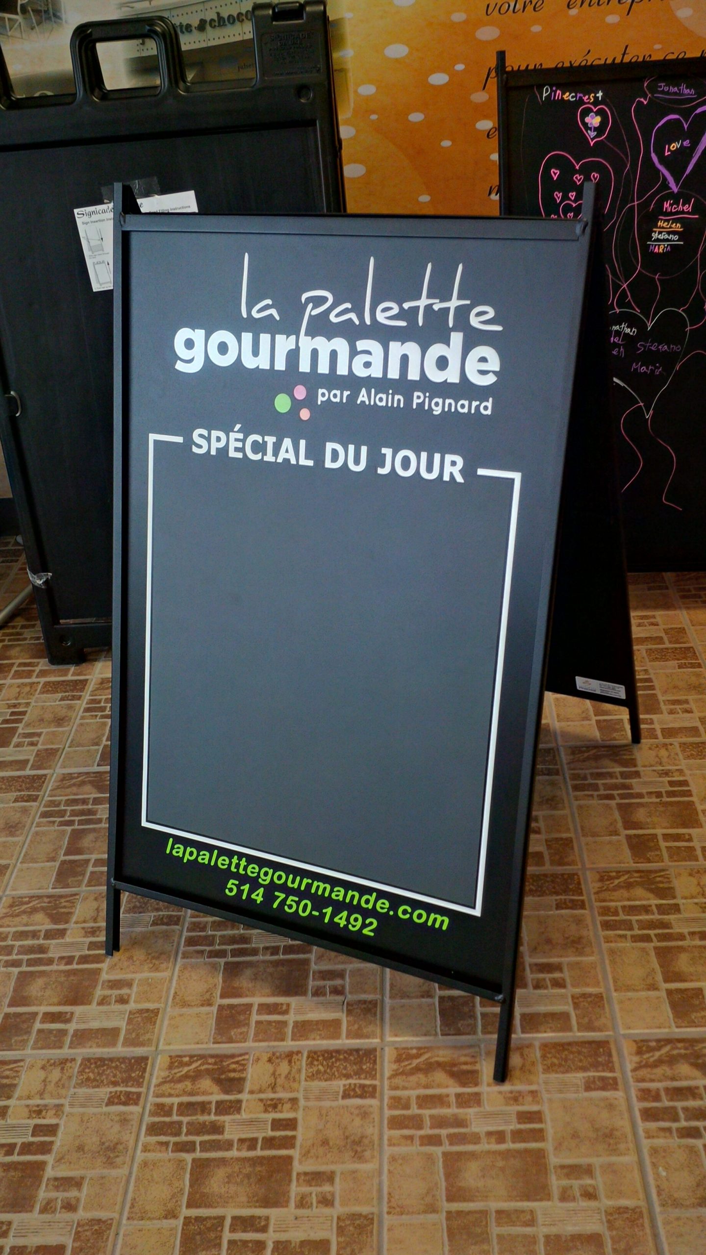 Metal sandwich board 24''x36''